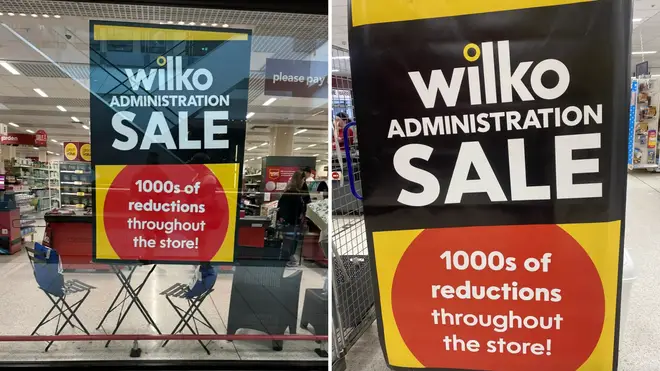 Wilko administration sale signs have been popping up in stores across the country