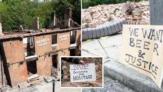 Mystery surrounding the destruction of The Crooked House in the West Midlands has prompted a sense of anger and grief, and not only in the local community.
