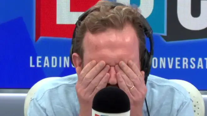 James O'Brien was left with his head in his hands