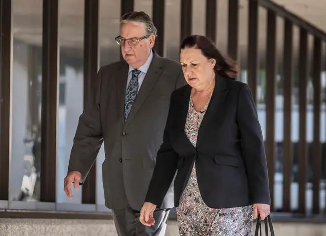 Lucy Letby's parents attended a number of dates throughout her trial.