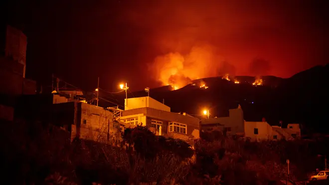 Tenerife's wildfires has led to over 12,000 evacuations so far