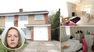 The house where killer nurse Lucy Letby was arrested contained crucial clues used to jail the baby murderer for life.
