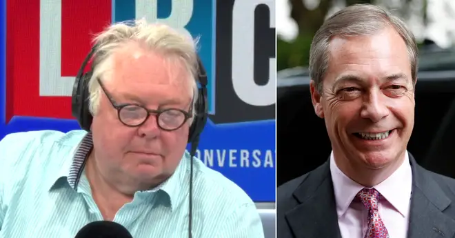 Nick Ferrari spoke to Nigel Farage on his first day back in the EU Parliament