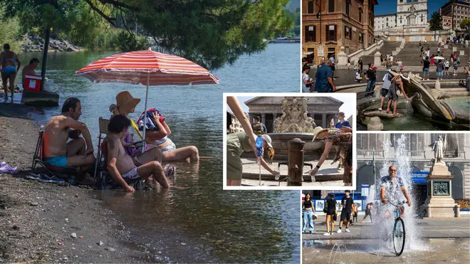 Scorching temperatures have returned to Italy
