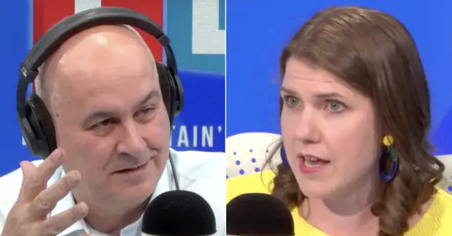Iain Dale challenged the Lib Dem leadership hopeful Jo Swinson over her "hypocrisy" between a second referendum on Brexit and repeating the Scottish Independence vote