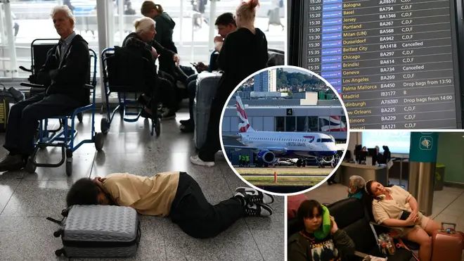 Passengers won't receive compensation amid the travel chaos.