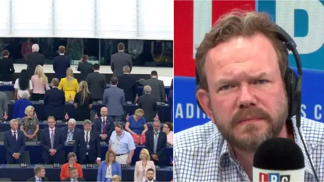 James O'Brien responds to the Brexit Party's stunt
