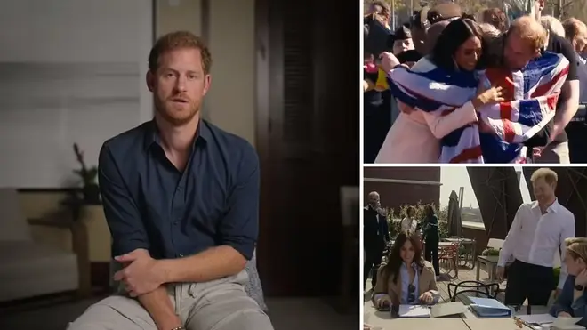 The Duke of Sussex opened up in the new docuseries.