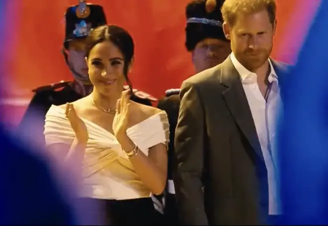 Meghan only appears briefly in the docuseries.