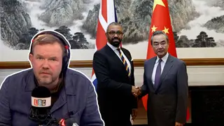 James O'Brien blasts Foreign Secretary James Clevery's visit to China.