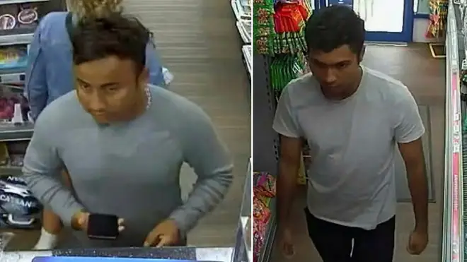Police are hunting two men in connection with the attempted abduction of an 11-year-old girl in Bromley on Saturday.
