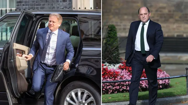 Grant Shapps has replaced Wallace