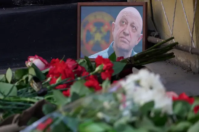 Yevgeny Prigozhin, the head of the Wagner group that led a mutiny against Russia's army in June, was on the list of passengers of a plane that crashed near the village of Kuzhenkino in the Tver Region