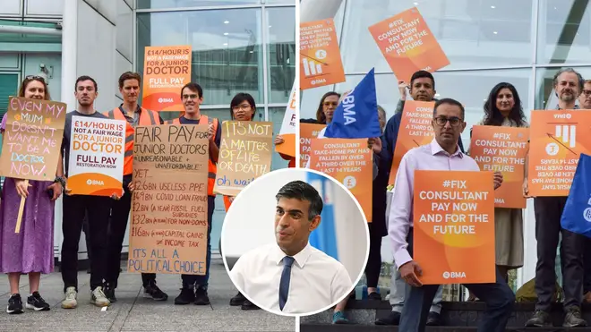 Junior doctors and consultants will hold a joint strike for the first time in the history of the NHS