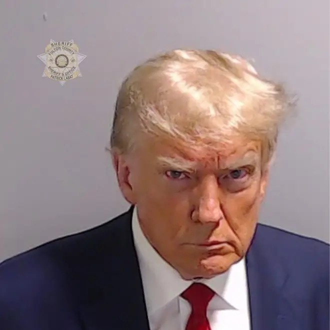 Trump's mugshot went viral after it was released following his indictment