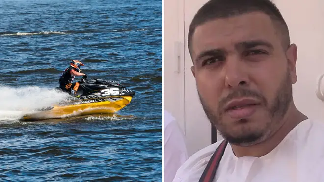 Two tourists from Morocco have been shot dead after straying into Algerian waters (Left: Stock image Right: Survivor Mohamed Kissi)