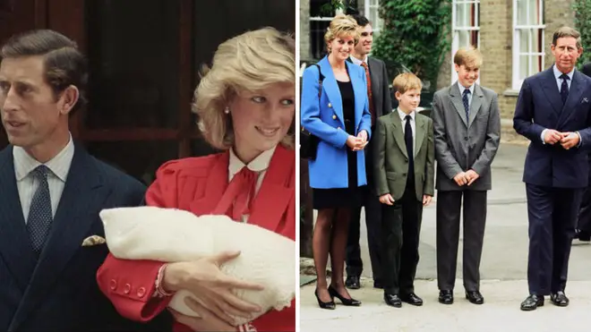 Charles was disappointed that Harry was a boy, Diana claimed