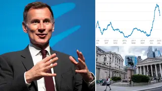 Jeremy Hunt has insisted the government's plan to halve inflation is working