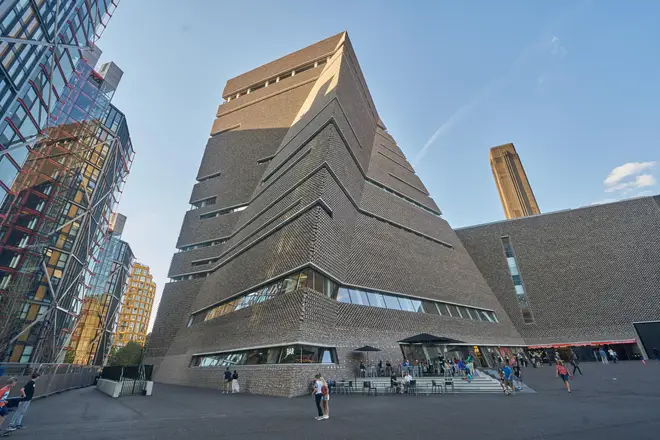 The boy was pushed at the Tate Modern.