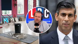 James O'Brien criticises Rishi Sunak's handling of finances in light of thousands of schools closed over concrete damage.