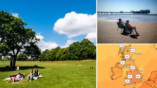 Brits have been lapping up the last bit of sunshine of the summer
