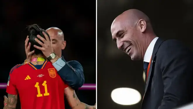 Spanish FA President Luis Rubiales was suspended by FIFA after kissing Jenni Hermoso