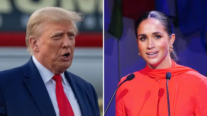 Donald Trump has challenged Meghan Markle to a debate