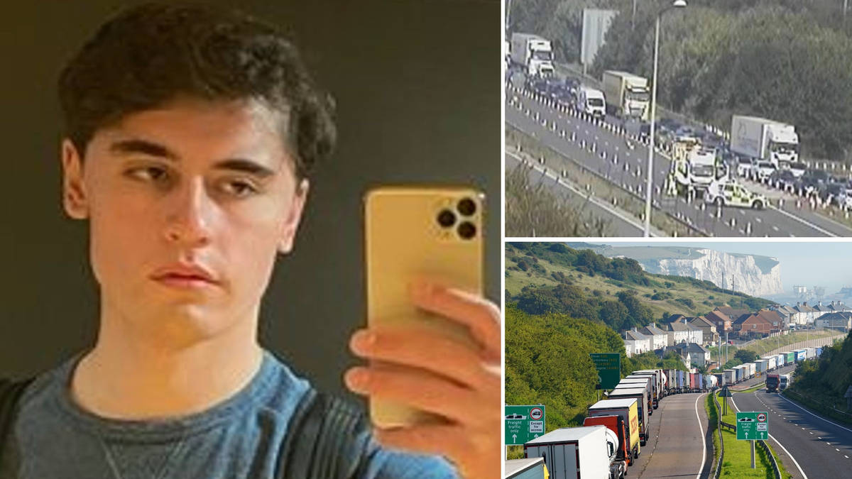 Stretch of M20 motorway heading towards ports shut down as manhunt for escaped terror…