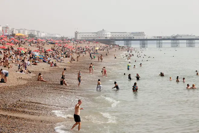 Temperatures are expected to peak on Saturday in London.