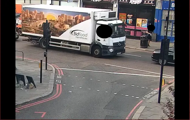 The Met released this image of the delivery van