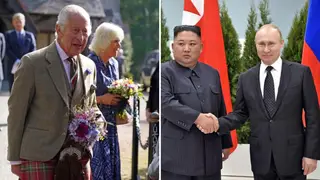 King Charles has sent good wishes to Kim Jong-un as he prepares to meet Putin