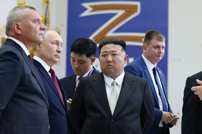 Kim inspected the spaceport ahead of talks with Putin