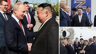 Putin has welcomed Kim to Russia in the hopes of putting together a deal for munitions
