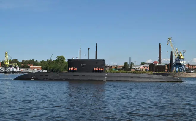 Kilo-class submarines can launch long range cruise missiles
