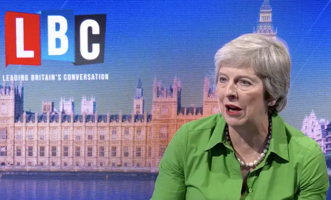 Theresa May said Mr Rees Mogg ‘took a sledgehammer’ to the constitution