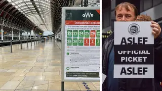Train drivers announce two new strikes to coincide with Tory conference