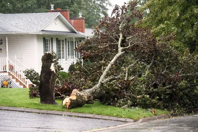 Hurricane Lee has caused havoc across the east coast of the UK