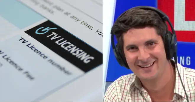 Tom Swarbrick's caller got very worked up about TV licences