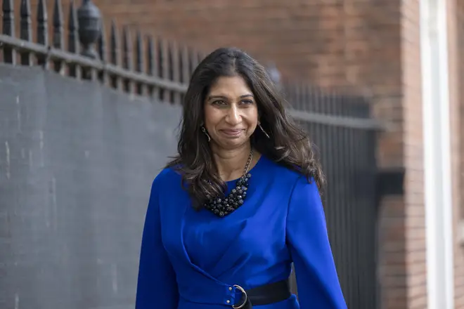 It comes after Suella Braverman told the Commons that the figure was £6m a day.
