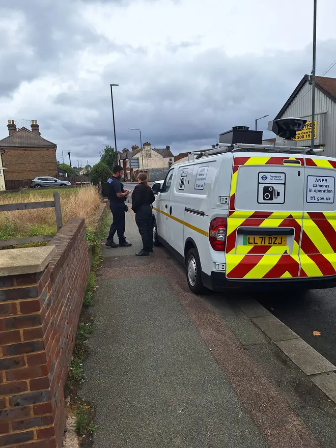 The Ulez camera van