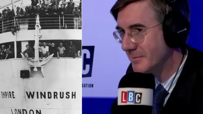 Jacob Rees-Mogg criticised the government over the Windrush row