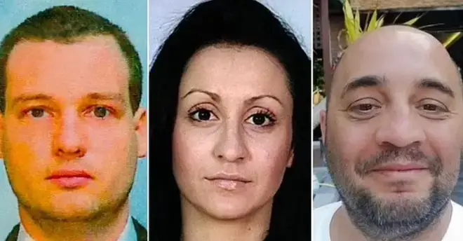 Orlin Roussev, 45, Katrin Ivanova, 31 and Bizer Dzhambazov, 41, were previously charged on February 11, 2023