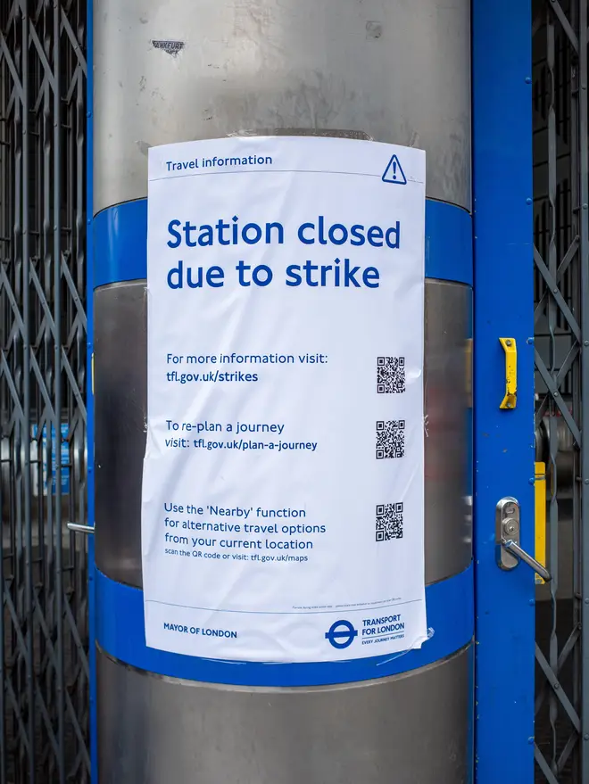 Members of the Rail, Maritime and Transport union (RMT) will walk out on October 4 and 6, which the union warned would shut down Tube services in the capital.
