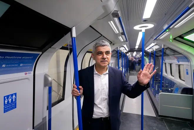 Sadiq Khan has said he is 'happy' to meet with union officials ahead of two days of strike action next month