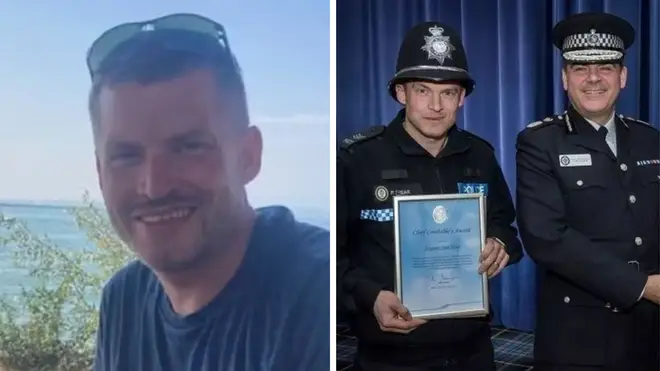 Sgt Paul Frear has died after he was hit by a car while walking to work.