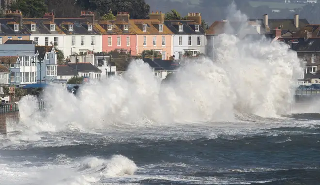 The UK is set to be hit by 80mph winds