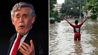 Gordon Brown has called for a tax to help fight climate change
