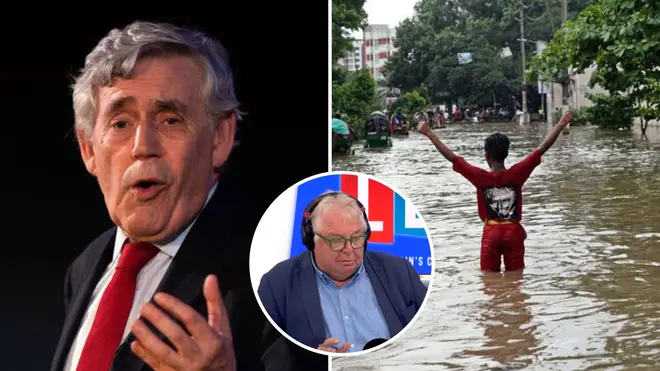 Gordon Brown has called for a tax to help fight climate change