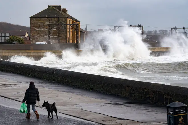 Met Office issues new weather warning as Britain set to be battered by Storm agnes