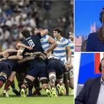 Lucy Frazer is flustered by Rugby World Cup questioning.